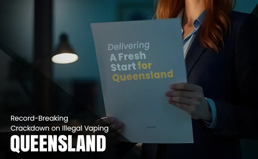 Queensland Authorities Launch Record-Breaking Crackdown on Illegal Vaping