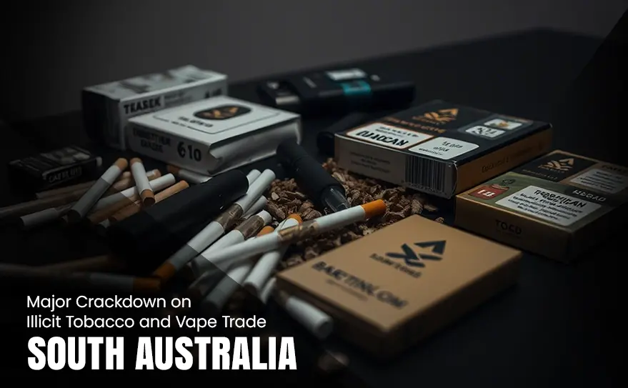 South Australia Executes Major Crackdown on Illicit Tobacco and Vape Trade
