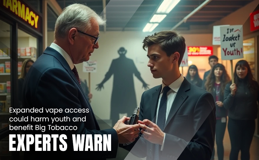 Experts Warn Coalition’s Plan to Widen Vape Access is a Win for Big Tobacco