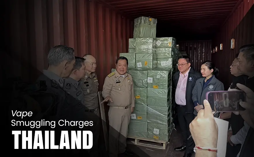 Vape Users Now Face Smuggling Charges Amid Government Crackdown in Thailand