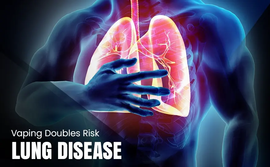 Vaping More Than Doubles Risk of Serious Lung Disease, New Study Finds