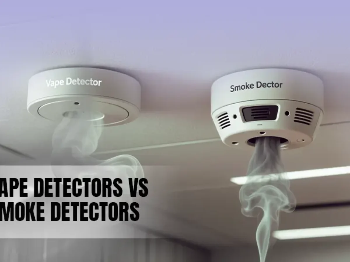 vape detector vs smoke detector Vape Detectors vs Smoke Detectors: Key Differences Explained